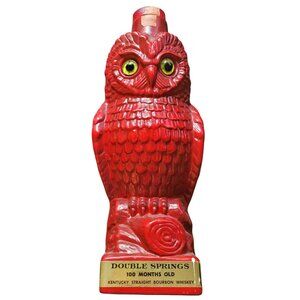 Vintage Double Springs Whiskey Bottle 1968 Red Owl Design By Erik Olsen THB100